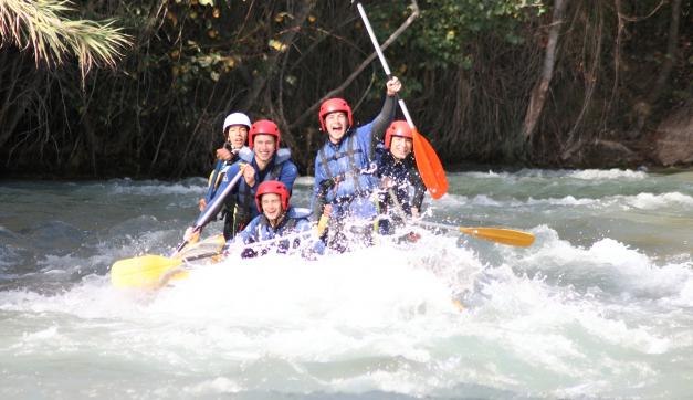 Risas y emoción en plena naturaleza